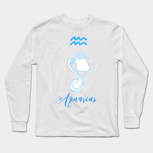 Aquarius Long Sleeve T-Shirt